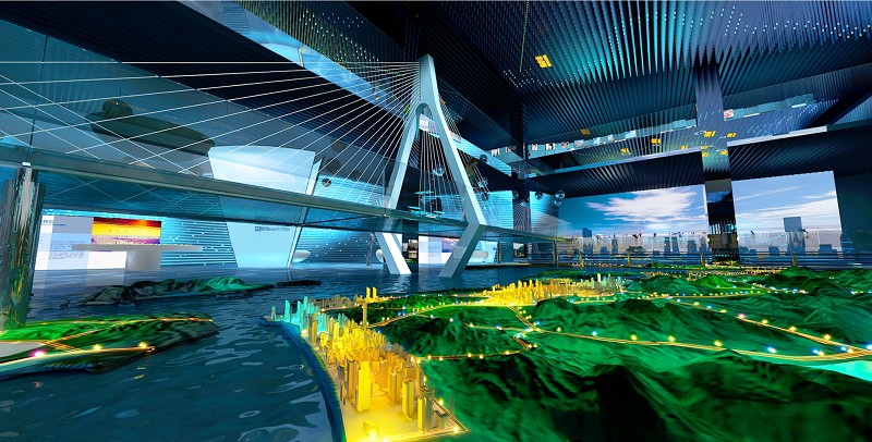 多媒體數(shù)字動(dòng)態(tài)沙盤(pán)