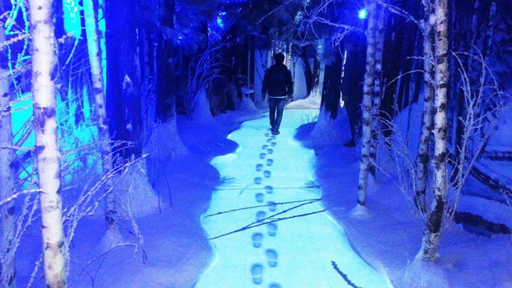 地面互動(dòng)投影展項(xiàng) 地面互動(dòng)投影展項(xiàng)