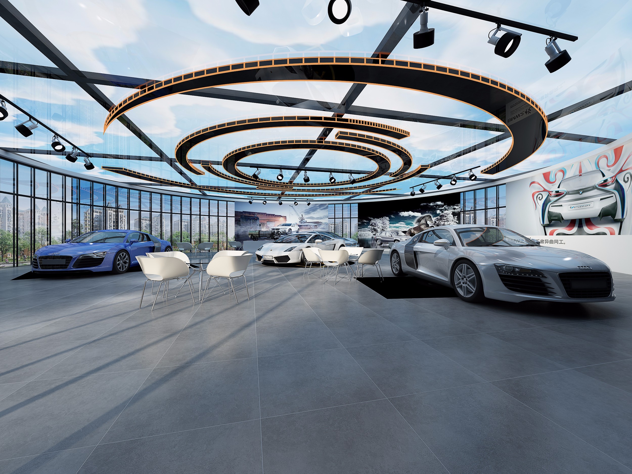 汽車展廳怎樣進行設計比較吸引顧客 汽車展廳怎樣進行設計比較吸引顧客