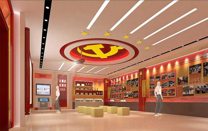 企業(yè)類黨建展館展廳 企業(yè)類黨建展館展廳